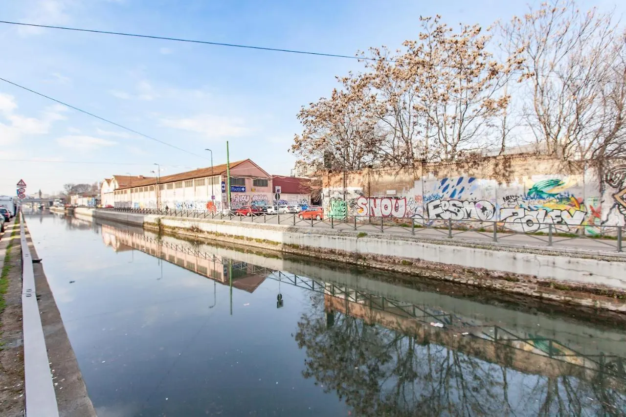Easylife - Chic E Moderno Bilocale Con Balconcino Sul Naviglio Grande Lägenhet Milano